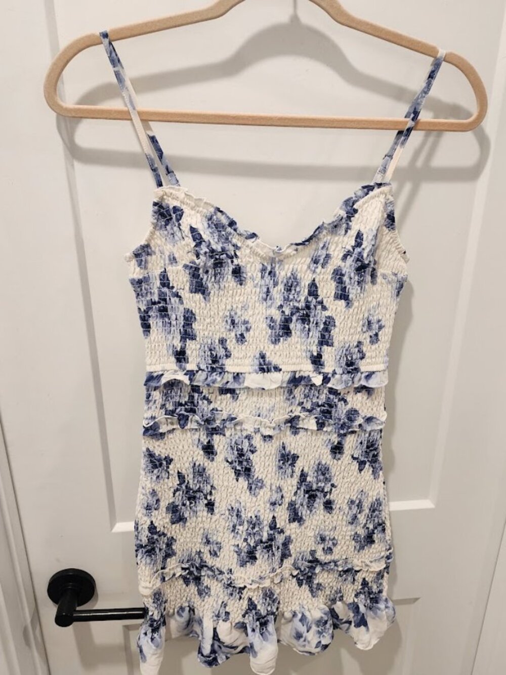 Abercrombie & Fitch Mini dress with Ruffles and Floral